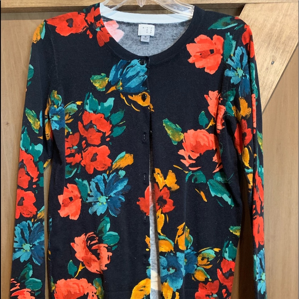 A New Day floral cardigan